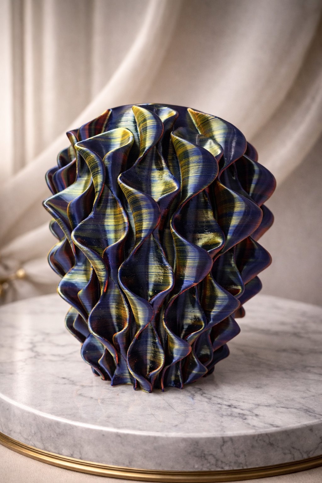 Iriserende Designvase - Bilde 6
